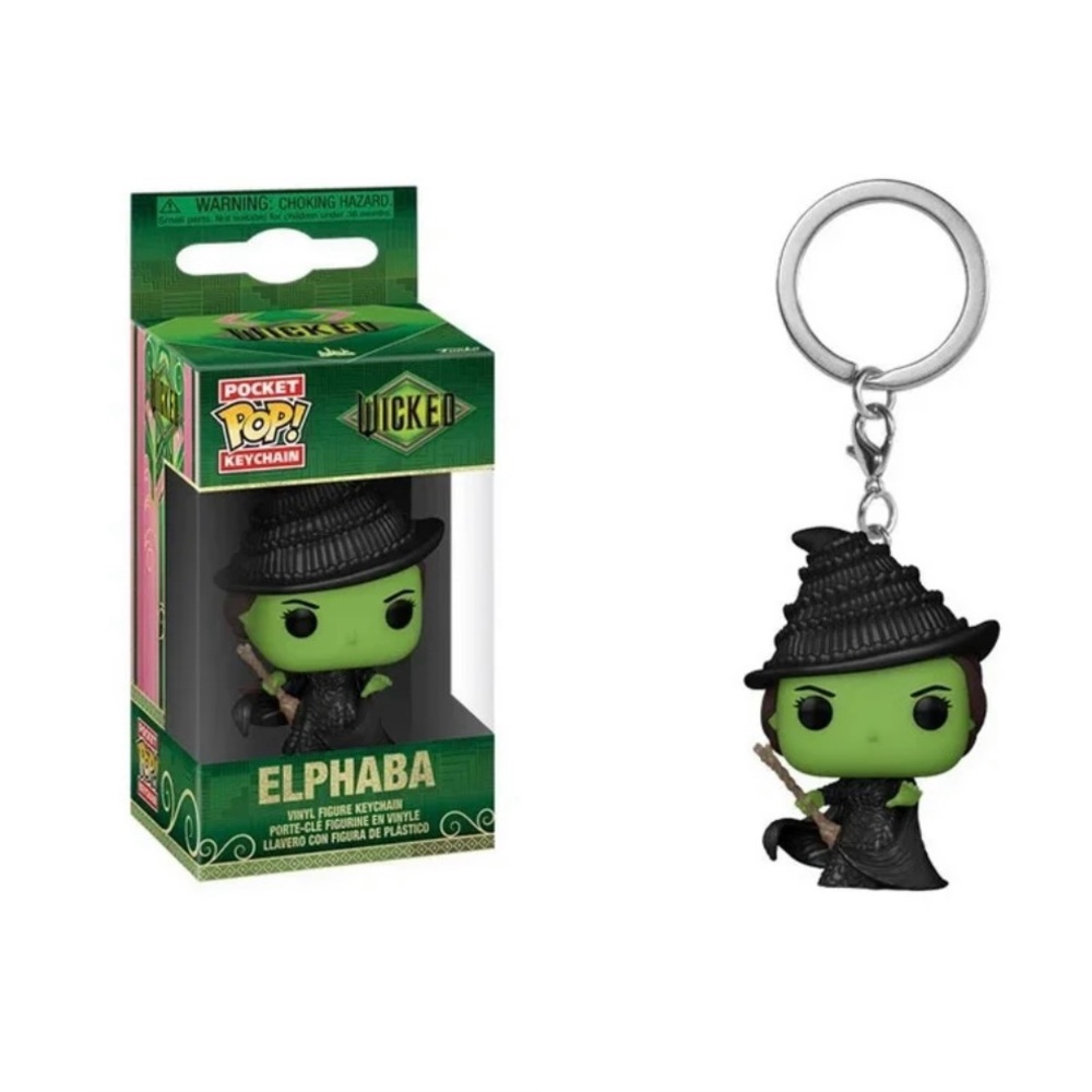 WICKED Elphaba Pocket Pop! Keychain